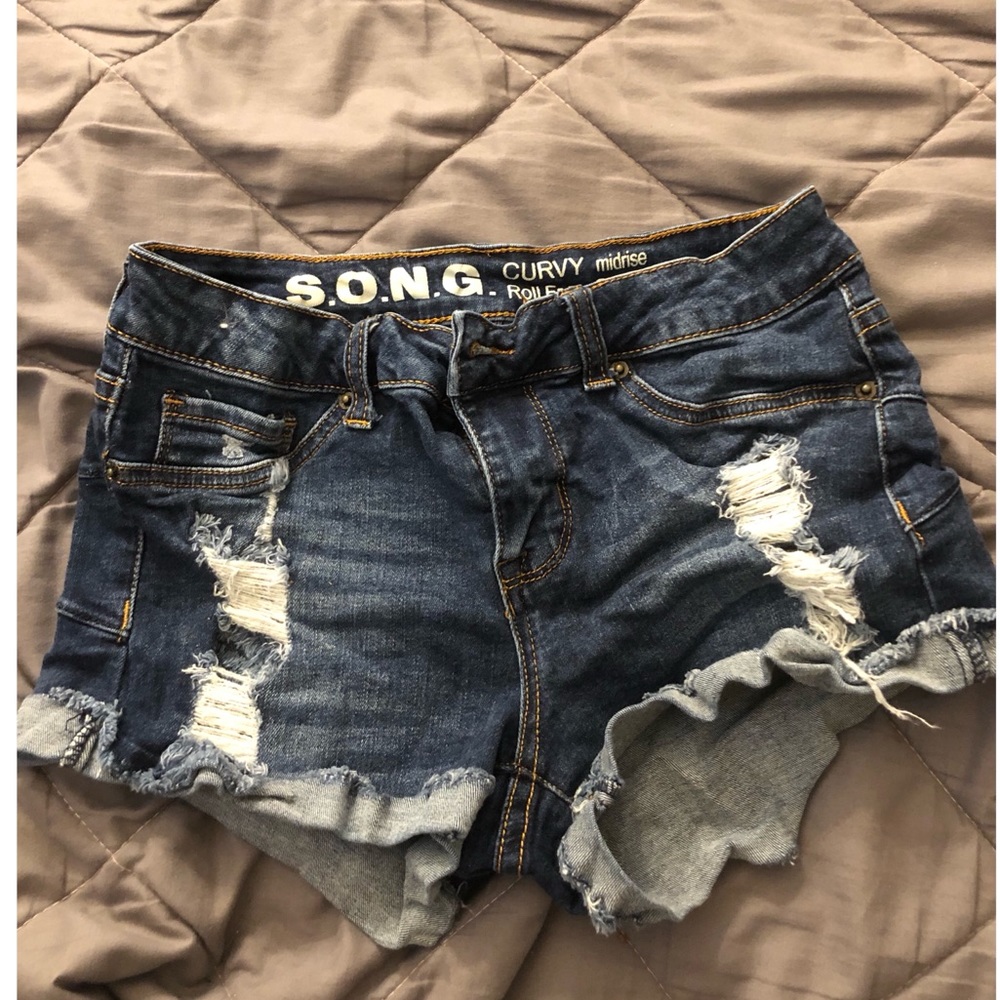 Jean shorts size small